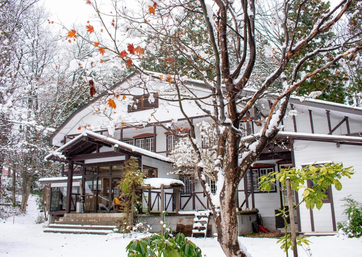 Kizuna Lodge & Bbq Centre Hakuba Eksteriør bilde